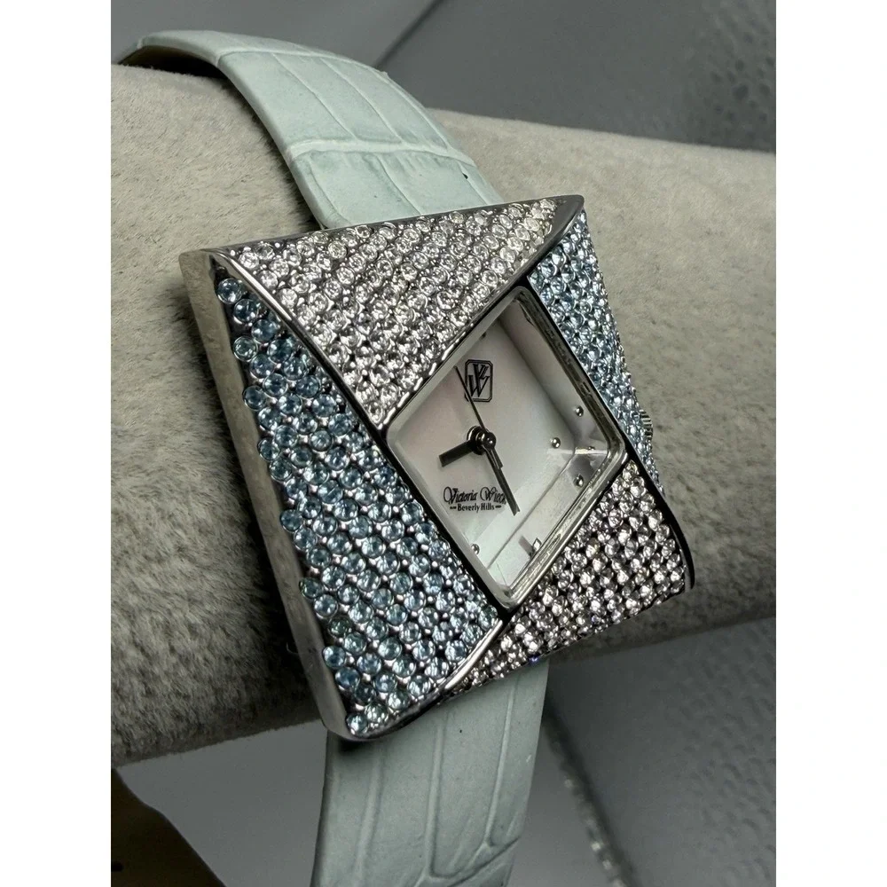 Victoria Wieck B4331 New Battery Ladies MOP Watch 30MM 7